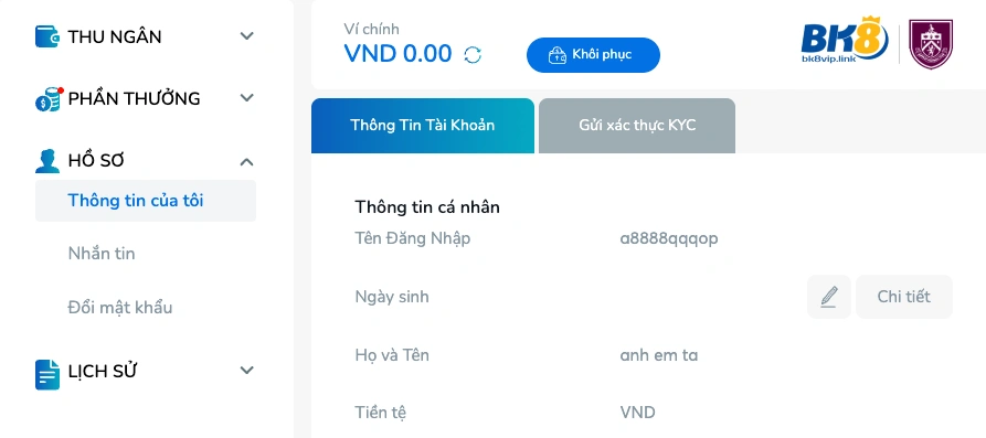 dangnhaptaikhoanbk8 BK8 Link Truy cập nhanh cá cược đỉnh cao Hướng Dẫn Đăng Nhập Tài Khoản BK8